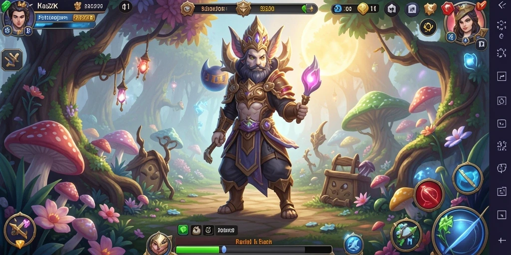Tangkapan layar gameplay 33ZK menampilkan aksi petualangan yang seru.