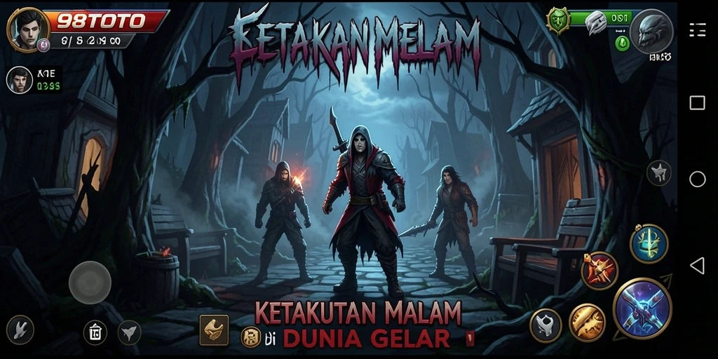 Screenshot menampilkan aksi mendebarkan dalam game 98TOTO.