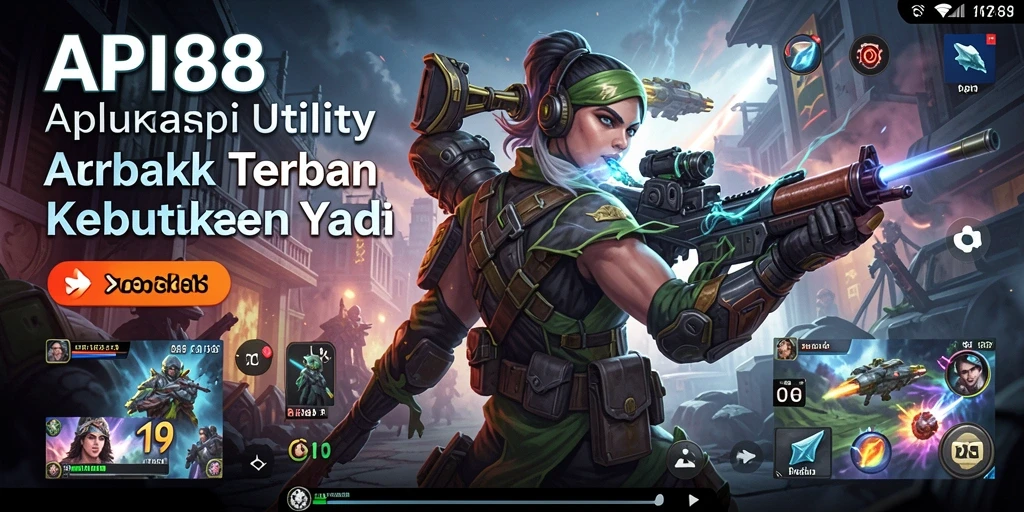 Tampilan antarmuka utama API88 yang sederhana dan fungsional.