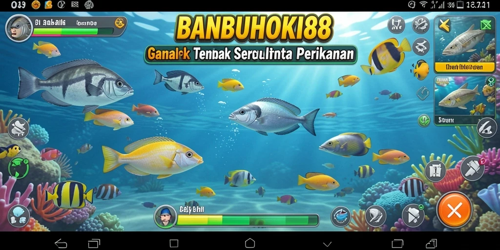 Tangkapan layar menampilkan gameplay seru di BANBUHOKI88.