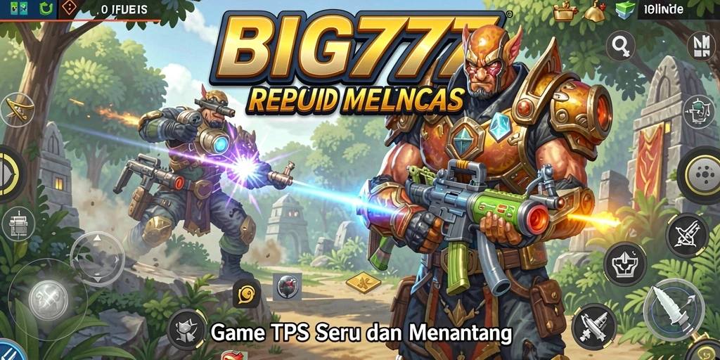 Screenshot menunjukkan gameplay dinamis dan grafis menakjubkan di BIG777.