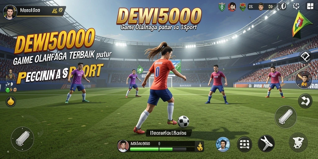 Tampilan gameplay seru dan mendebarkan dari DEWI5000.