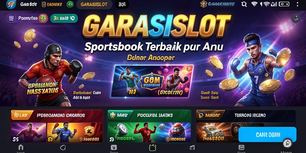 Tampilan gameplay menarik dari GARASISLOT dengan berbagai pilihan taruhan.