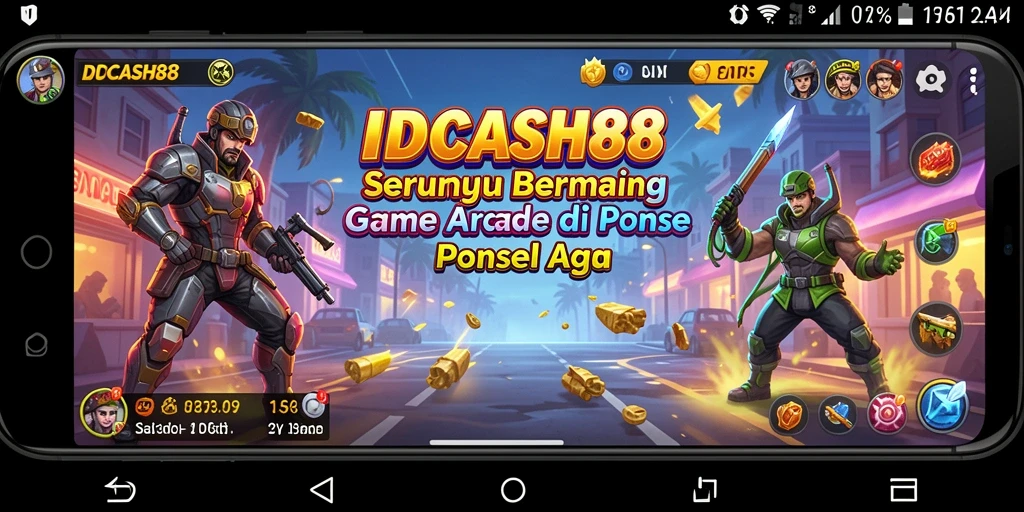 Screenshot gameplay IDCASH88 menampilkan aksi seru dan tantangan mendebarkan.