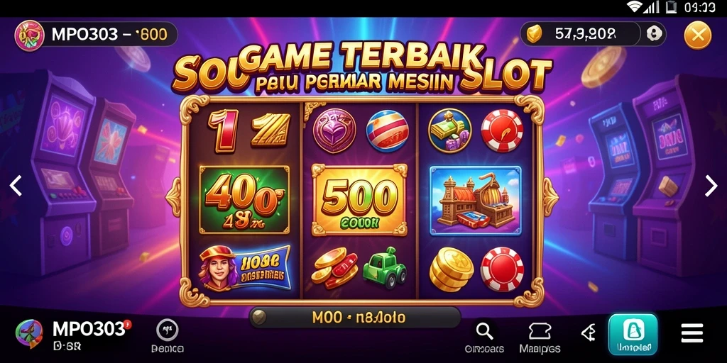 Screenshot utama MPO303 menampilkan gameplay slot yang mendebarkan dan grafis yang memukau.