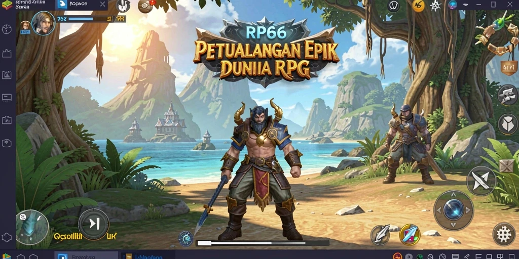 Gameplay seru dalam RP66 dengan pertarungan yang mendebarkan.