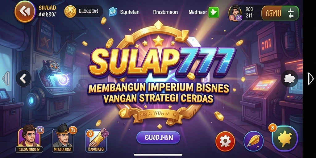 Tampilan gameplay SULAP777 yang menarik dengan berbagai pilihan bisnis.