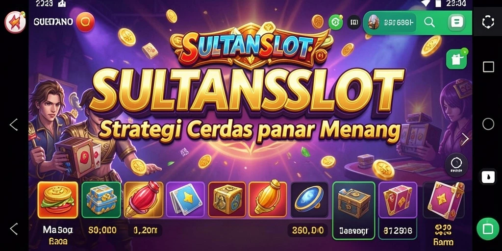 Tampilan gameplay strategi yang menegangkan dan menarik di SULTANSLOT.