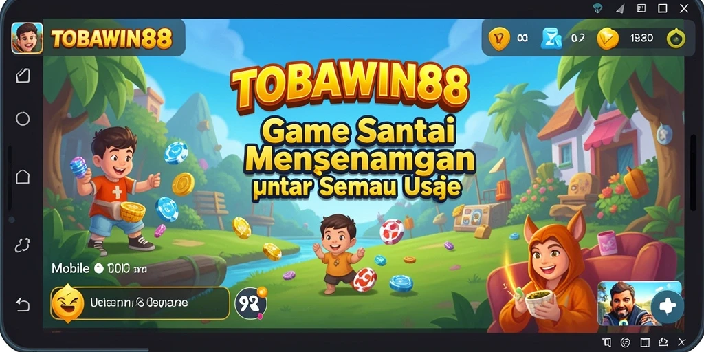 Tampilan gameplay TOBAWIN88 yang seru dan menarik.
