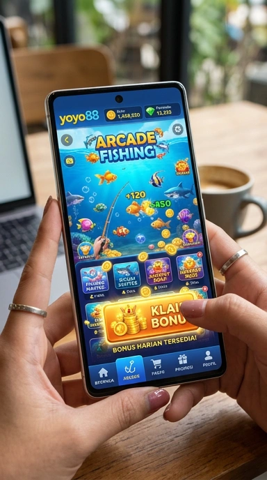 Screenshot aplikasi yoyo88 menampilkan proses pengunduhan yang cepat.